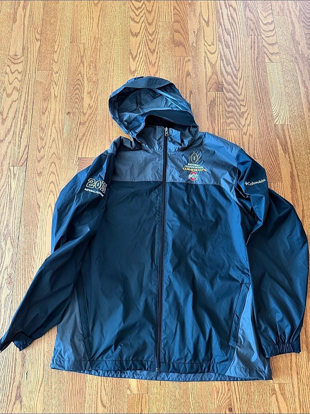 Columbia National Championship Oregon Ohio State Jacket Large